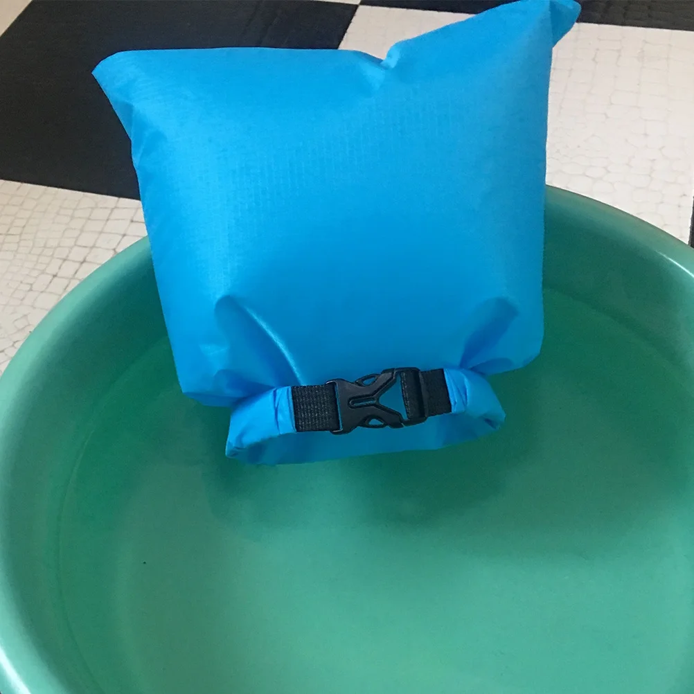 5 قطعة حقيبة جافة مقاومة للماء 1.5L 2.5L 3.5L 4.5L 6L لفة علوية مختومة مزدوجة مخيطة للتجديف والتخييم والقوارب في الهواء الطلق