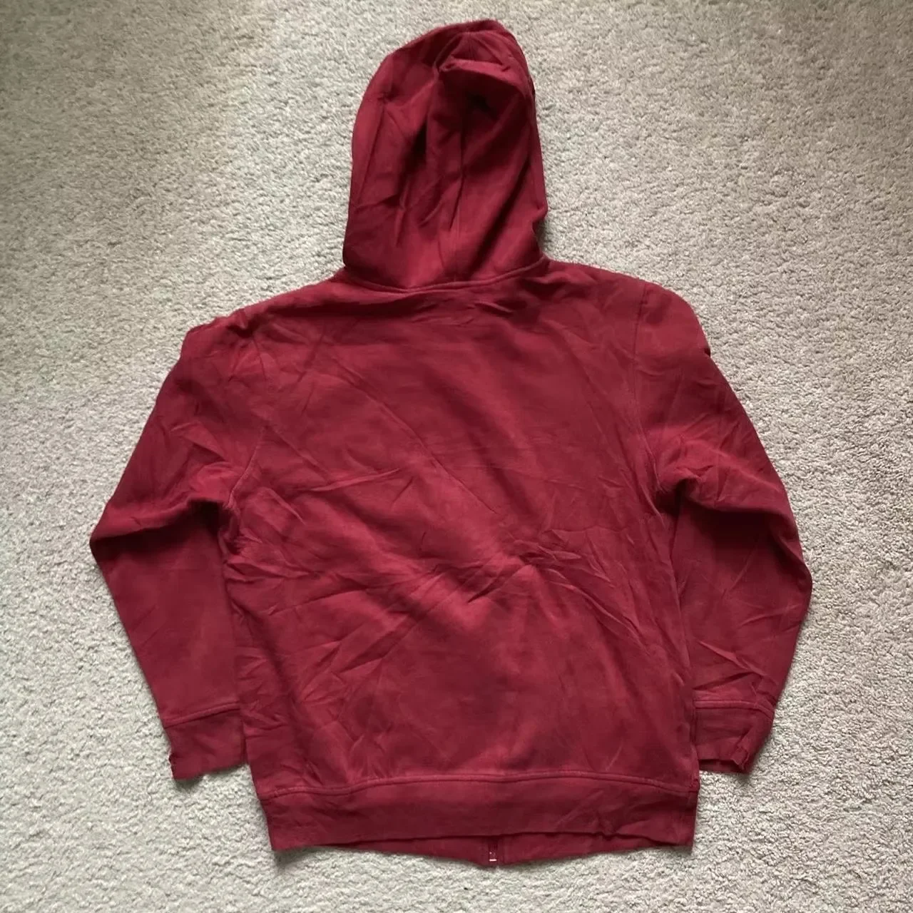 2000s New Cotton Red coppia Zipper felpe con cappuccio Vintage Elite Full Zip felpa con cappuccio taglia Skull Snake Red Y2K felpe