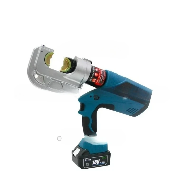 EB-400 18V Rechargeable Electric Hydraulic Cable Lug Crimping Tool 16-400mm² Battery Powered Hydraulic Wire Terminal Crimper