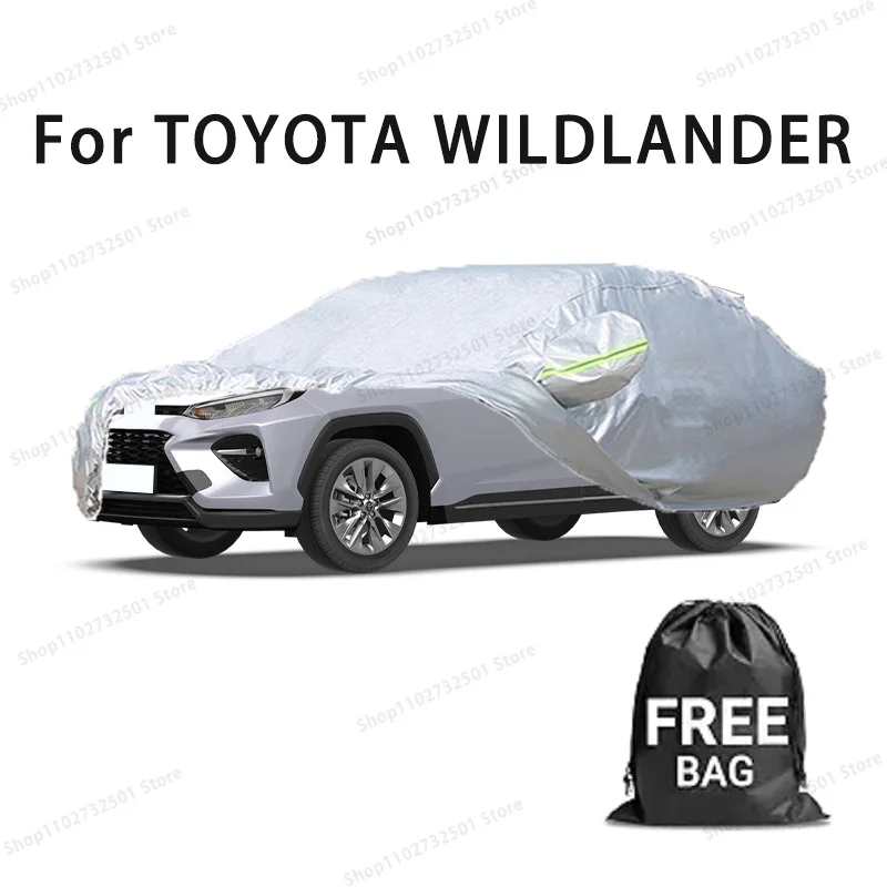 Car cover For TOYOTA WILDLANDER Full cover Waterproof sun protection cover Scratch resistant cars accessories