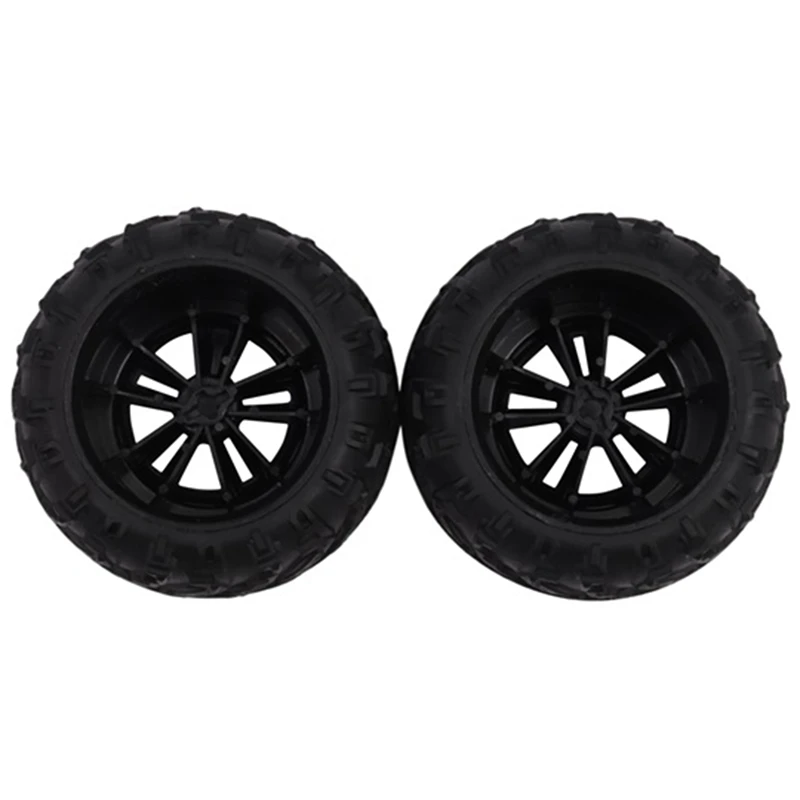 Car Rubber Wheel Tire Spare Parts For XLH 1/16 Q901 Q902 Q903 Rc Dirt Bike Rc Auto Parts Black