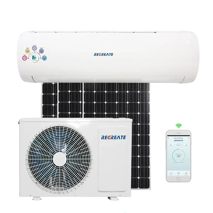 Factory Air Conditioning with Solar Power Best Air Conditioner Brand 12000btu 100% Power Saving Solar Conditioner airconditioner