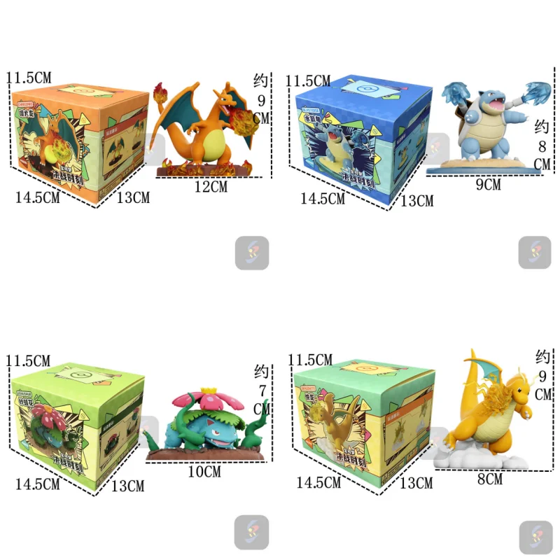 

В наличии: Оригинальные аниме-товары Pokémon – Сцена решающей битвы: Чаризард, Драгонайт, Лапрас. Подарок.