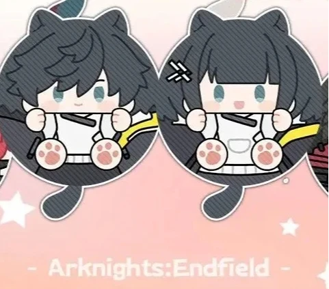 

New Arknights:Endfield Chen Qianyu Endmin Perlica Q-version Cotton Ball Plush Dolls Keychain Anime Bag Pendant Gift Birthday