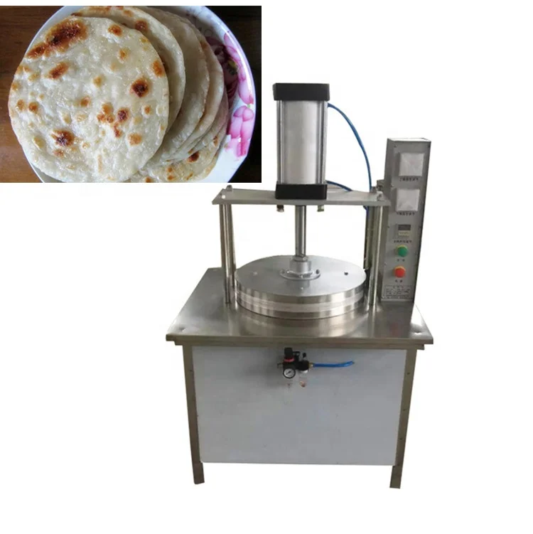 Hot Sale Soft Taco Burritos Flat Bread Maker Corn Bread Thin Pancake and Mexico Chicken Roll Bread Making Machine