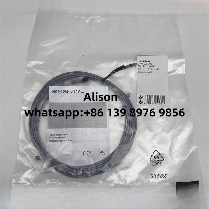 

Original proximity switch sensor SMT-10M-PS-24V-E-2.5-L-OE 551373 SMT-10M-NS-24V-E-2.5-L-OE 551377