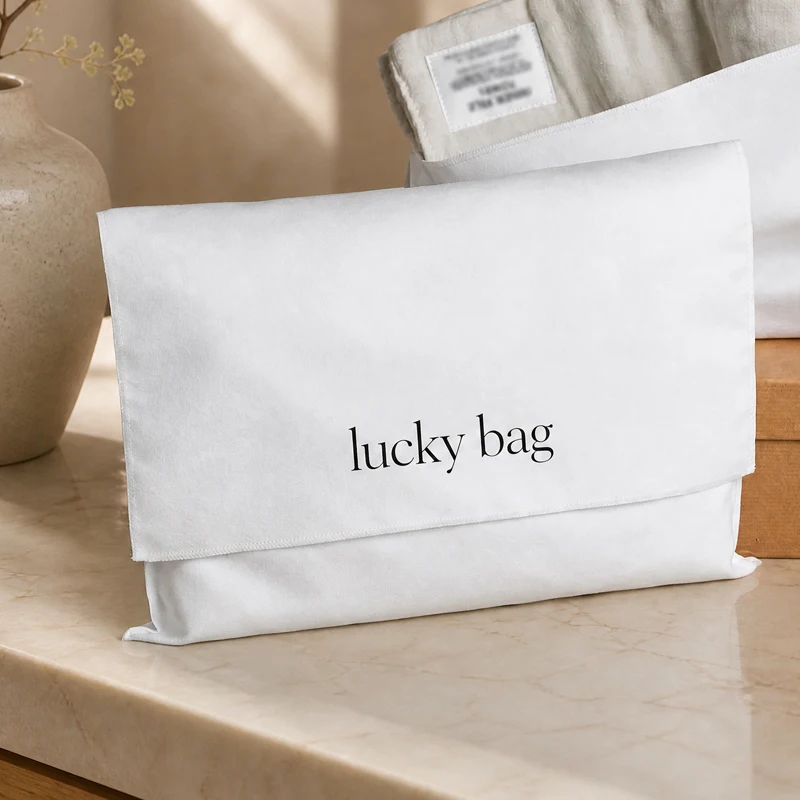 Jewelry Pouch  Custom Organic envelope Gift Bag Natural Canvas flap bags large packaging Dust Sack