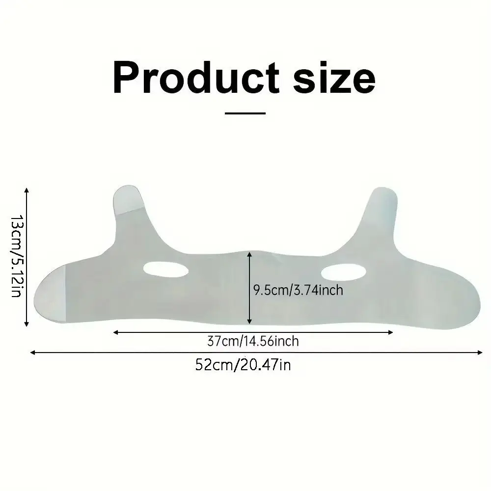 Anti Wrinkle Face Slimming Bandage Breathable Elastic Face Lift Up Strap Facial Massage Graphene V Line Face Shaper Beauty Tool