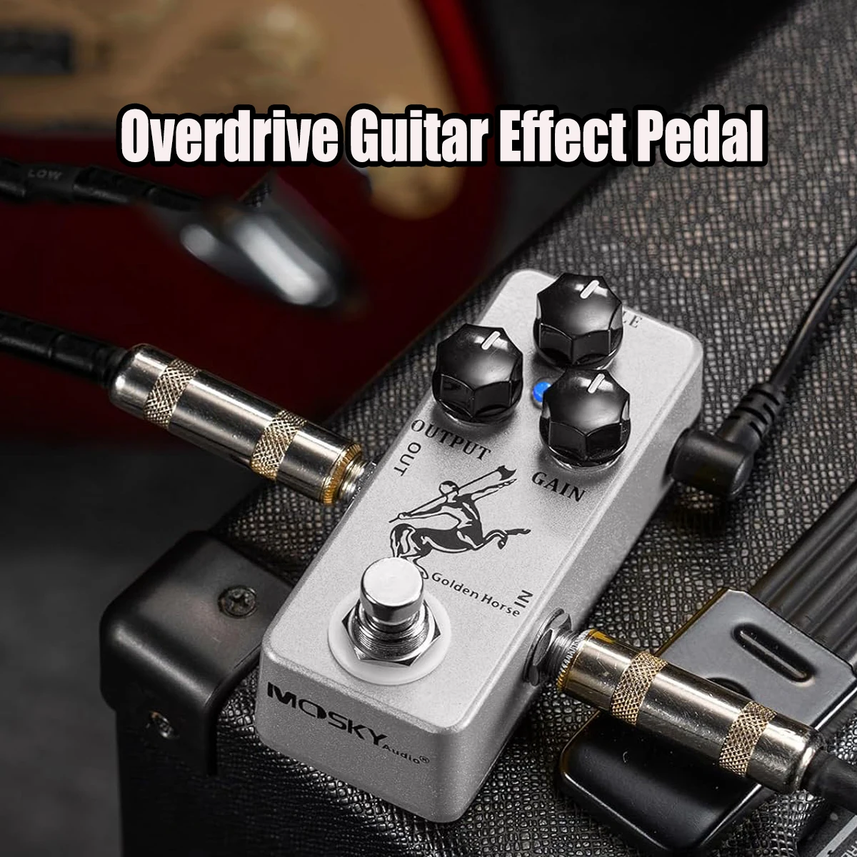 دواسة تأثير الجيتار من موسكي سيلفر هورس أوفر درايف |   تجاوز حقيقي |   أوضاع الصوت المزدوجة |   الدائرة التناظرية |   تأثير الغيتار قذيفة الألومنيوم