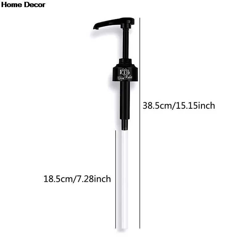 2024 nuovo 1pc hot Coffee 1 litro Dispenser sciroppo pompa Dispenser liquido nero per Monin sciroppo 10Ml