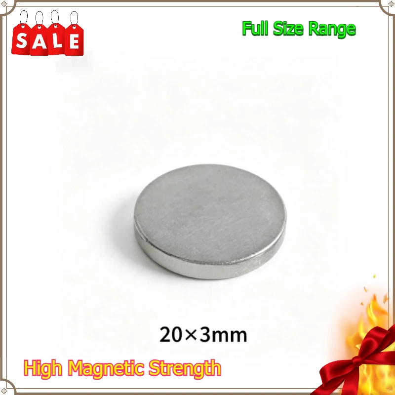 20x3mm Strong Neodymium Magnet | Quality Guaranteed Permanent NdFeB Disc for Home & Office
