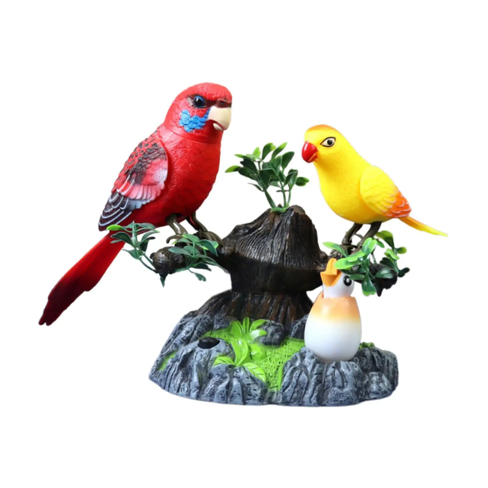 Electronic Pet Realistic Holiday Gift Move Kids Toy Desk Accessory Interactive Home Office Decoration Talking Sound Activated