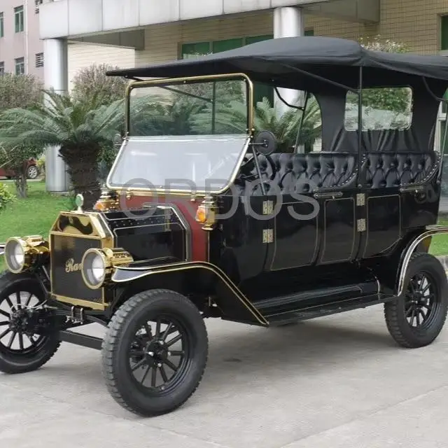 2024 Sightseeing Royal horse carriage OEM festival carriage for Wedding Electric vehicle   4 wheel horse carriage Factory price