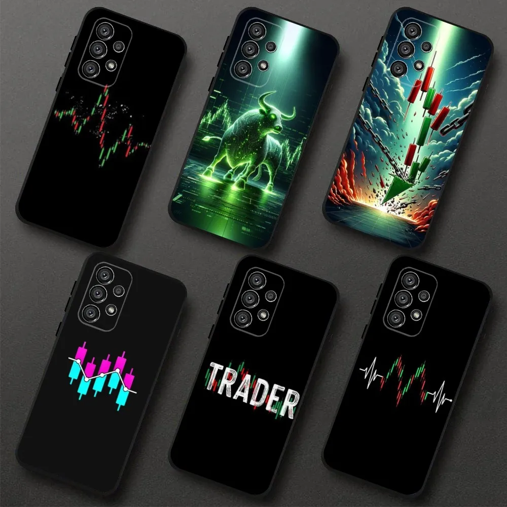 

Day Trading Day Trader Phone Case For Samsung Galaxy A20,A21s,A22,A31,A32,A52,A53,A72,73,A80,A91 Soft Black Cover
