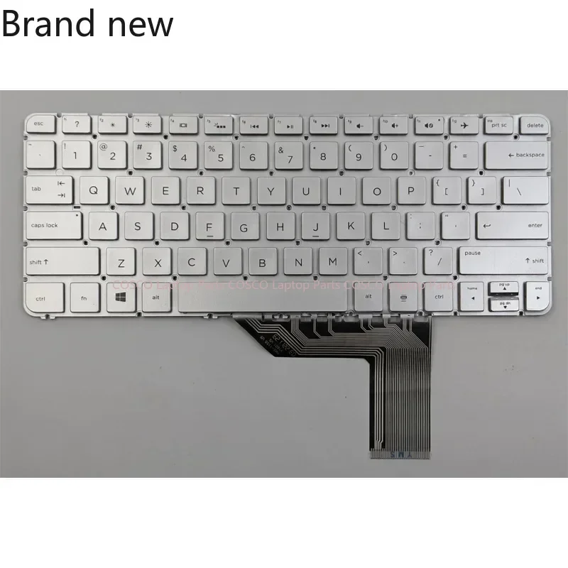 Novo teclado retroiluminado para laptop HP Spectre X360 13-4000 13-4100 13-4200 13T-4000 13T-4100 13T-4200 13-4103DX EUA
