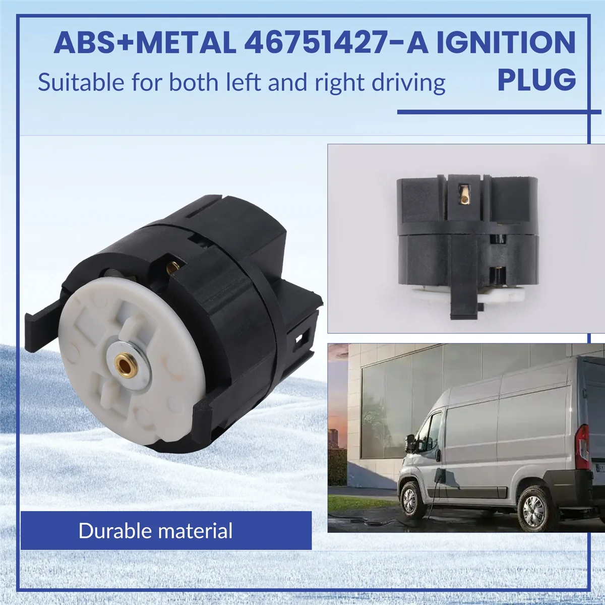 

# 82J автомобильные детали и аксессуары, система зажигания, замок зажигания, переключатель стартера, свечи зажигания для Fiat, ABS + металл