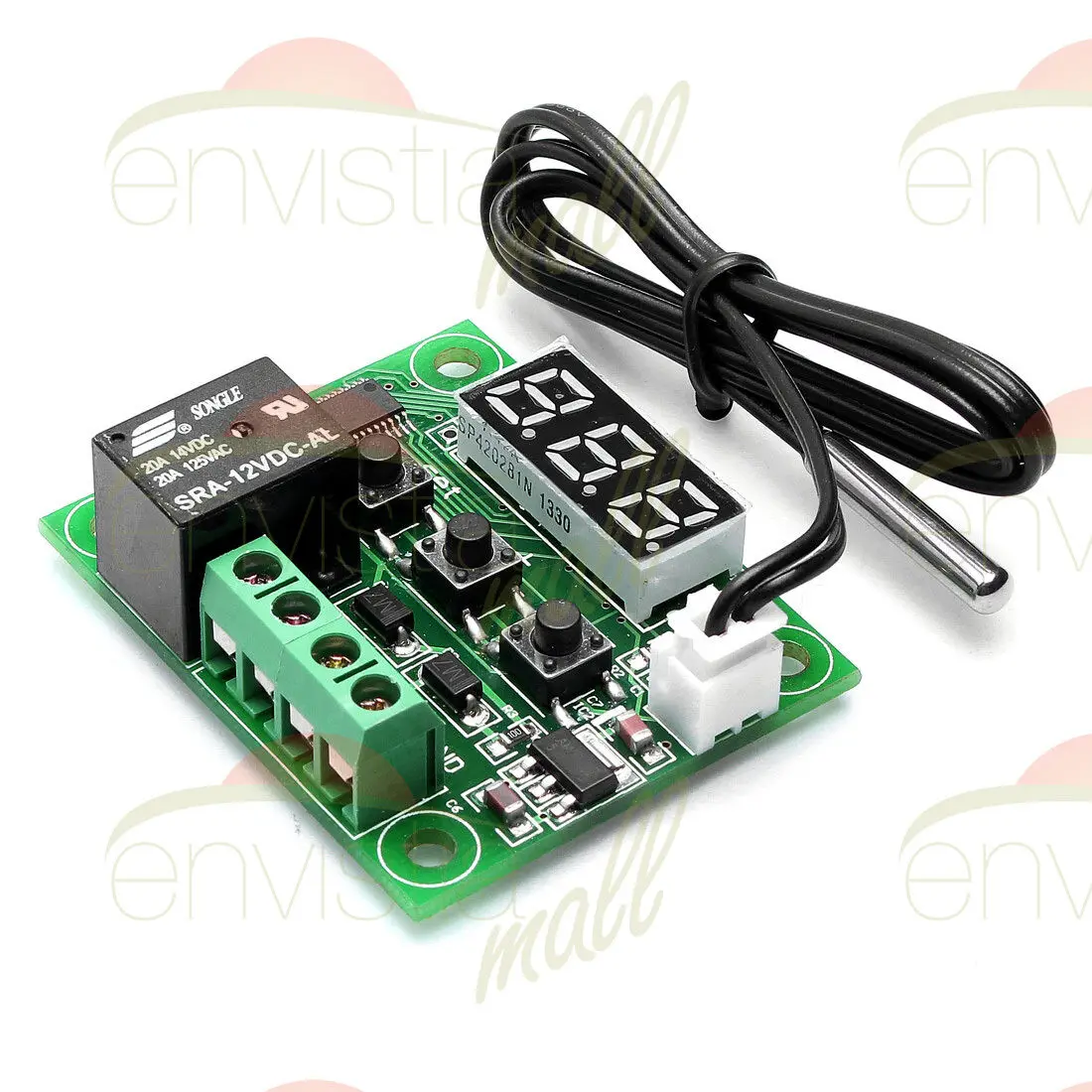 W1209 12v-50-110 x c digitales Thermostat Temperatur regler Sensor gehäuse