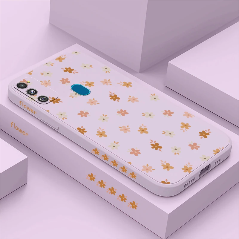 Чехол для Samsung Galaxy M16 M80S M60S M53 M42 M33 M22 M12 M11 M10 M02S M02 F06 F02S F12 Мягкие цветные цветы Силиконовый чехол для телефона Чехол для Samsung Galaxy M16 M80S M60S M53 M42 M33 M22 M12 M11 M10 M02S M02 F06 F02S F12 Мягкие цветные цветы Силиконовый чехол для телефона