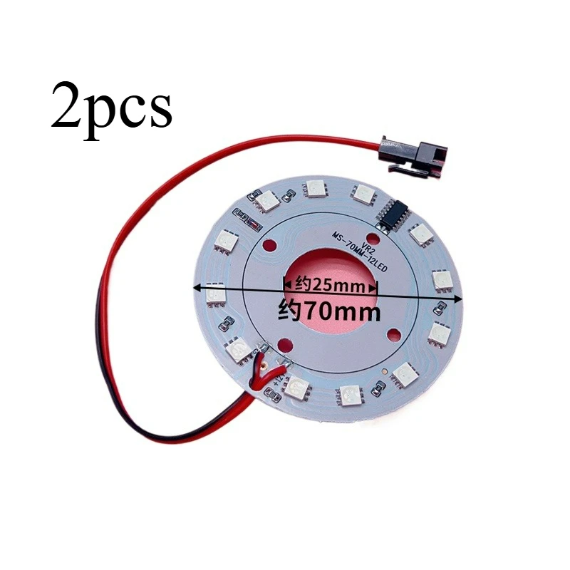 2pcs Claw Machine Colorful Buttons Happy Bean Smashing PP Tiger LED Light Buttons Bulb Running Light Board Coin Operated Games