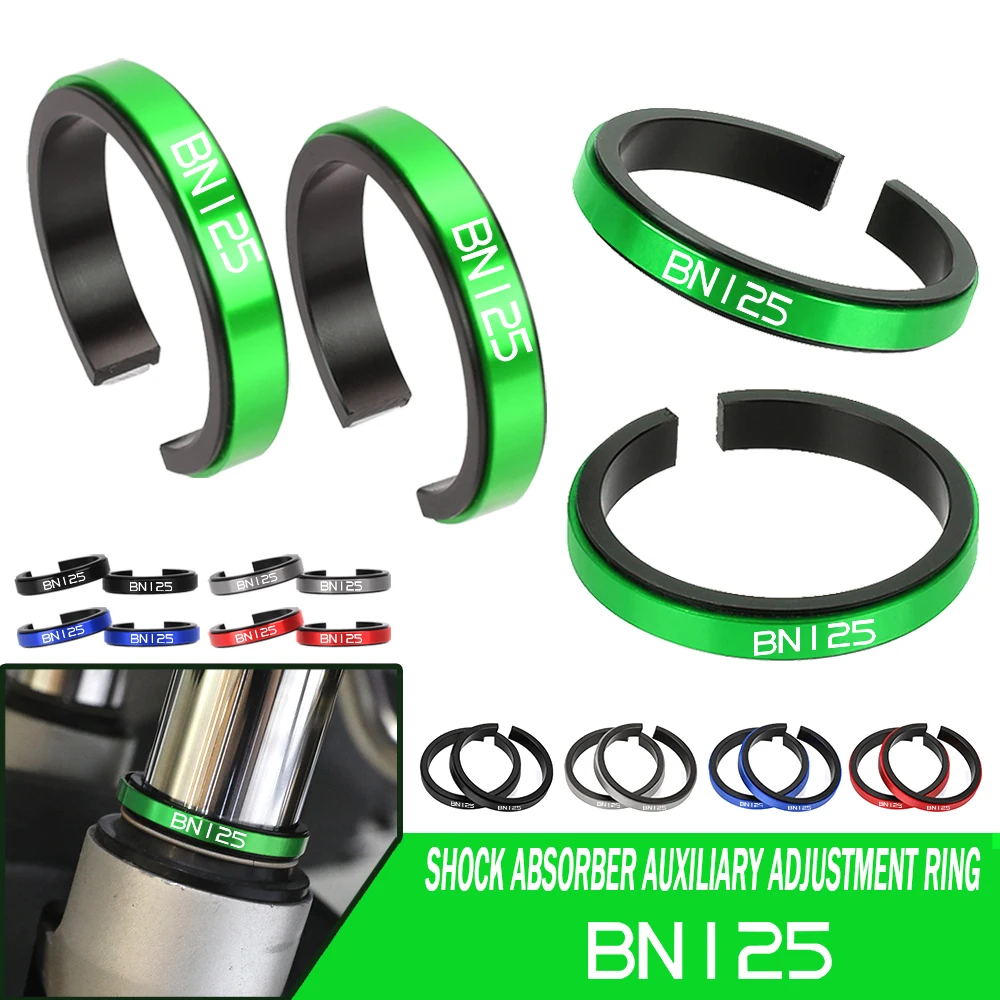 

Auxiliary Adjustment Rings For KAWASAKI BN125 BN 125 ELIMINATOR 2003~2025 2024 Fork Suspension Expandable Shock Absorber 32-39mm
