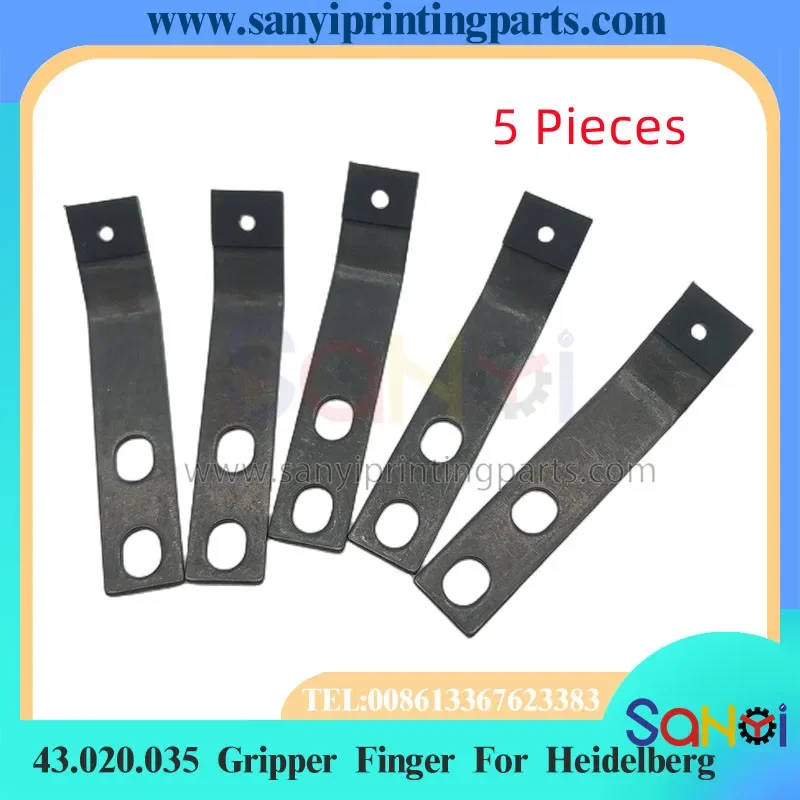 5 Piece 43.020.035 Best Quality Gripper Finger For Heidelberg GTO52 GTO46 CD102 SM102 XL105 Offset Printing Machine Spare Parts