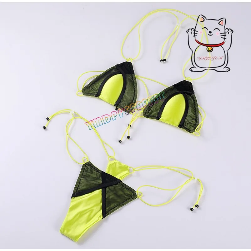 Animation Liuhuo Racing Girl anime Cosplay Set Punk Style Bandage Bikini Swimsuit Sexy Foot Socks Hot Sale - view 6