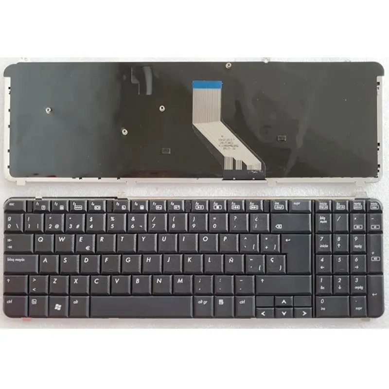 Hiszpańska NOWA klawiatura do laptopa HP DV6T DV6-1000 1122 1228 1300 1053 1330 DV6-2000
