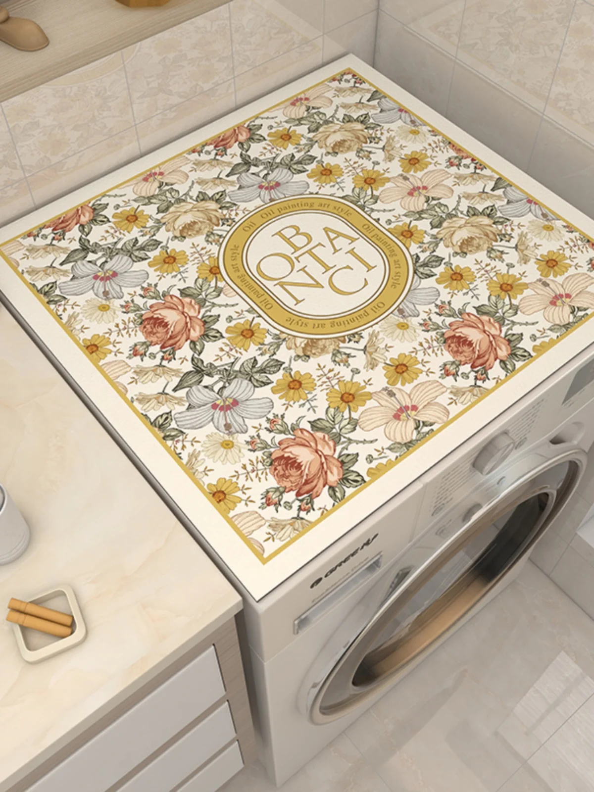 

Пылезащитный чехол для холодильника Roller Waer, впитывающий дренажный коврик, универсальная защитная ткань для стола...