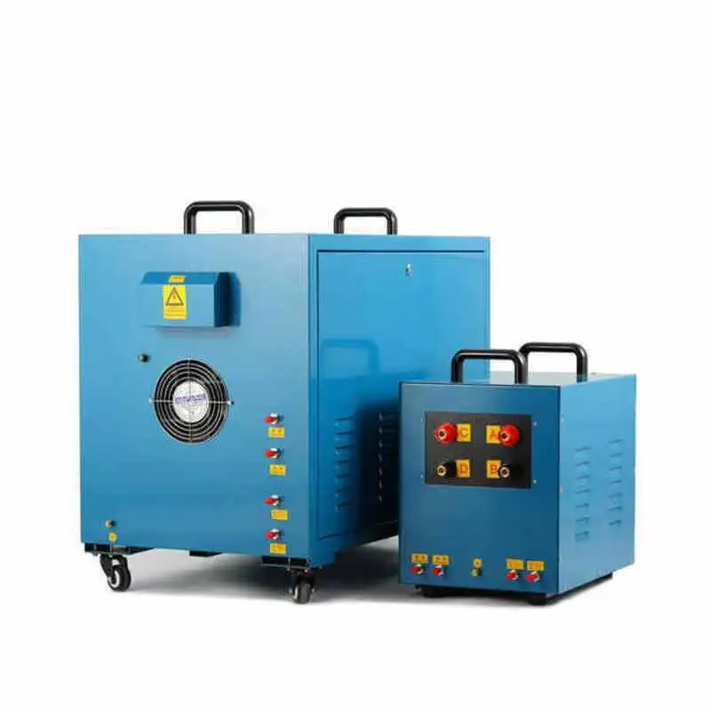 Tuyau de chauffage par induction de brasage de recuit d'armature d'acier à haute fréquence 60KW pour le durcissement d'arbre