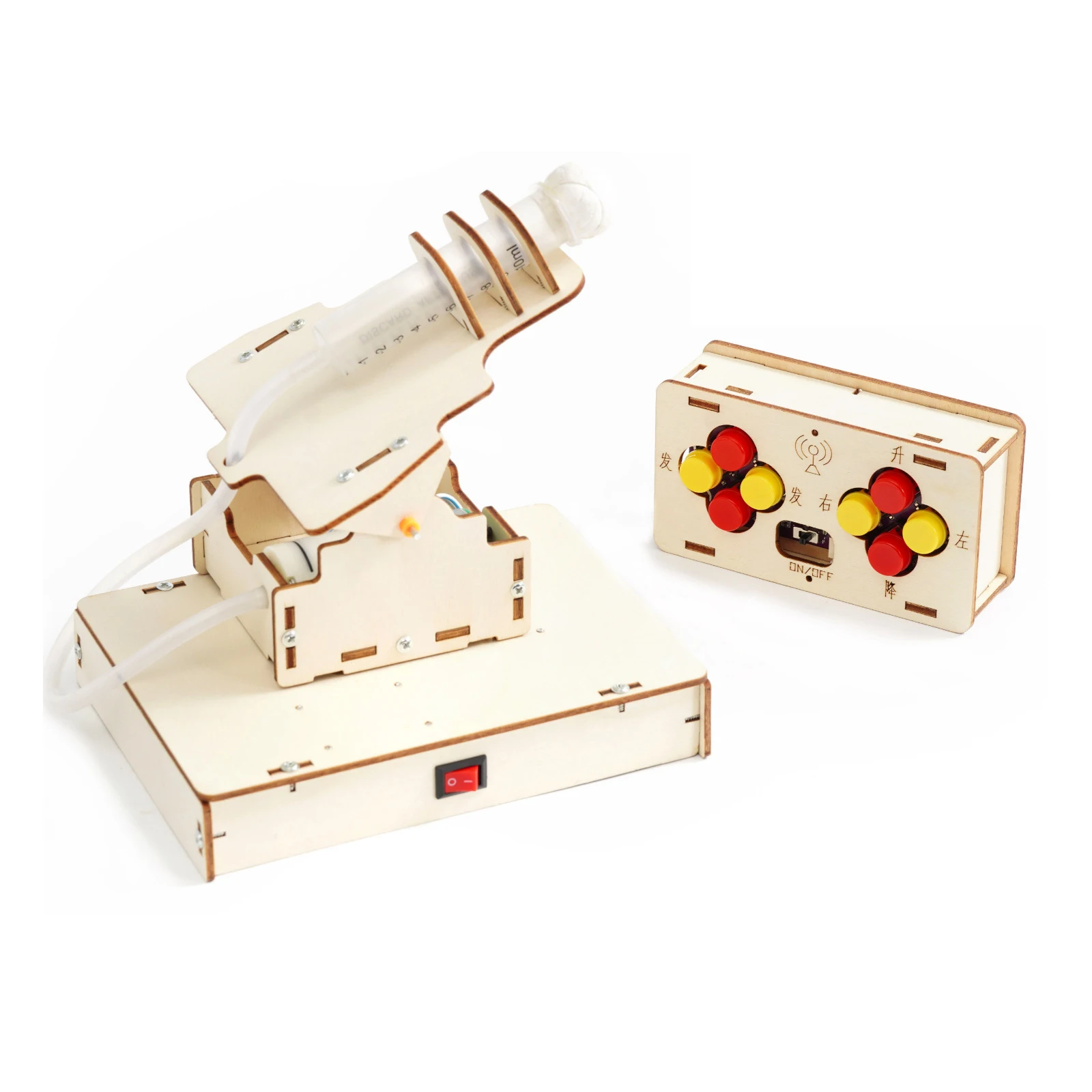 

Детская научная игрушка с дистанционным управлением Fire the Cannon, набор головоломок с технологией физики, развивающие игрушки для детей, обучающая игрушка