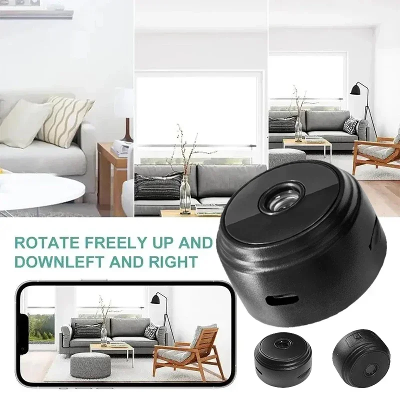 Mini A9 Wifi 1080p HD Security Camera Wireless Monitoring Security Protection Remote  Surveillance Camcorders Window Camera image 2