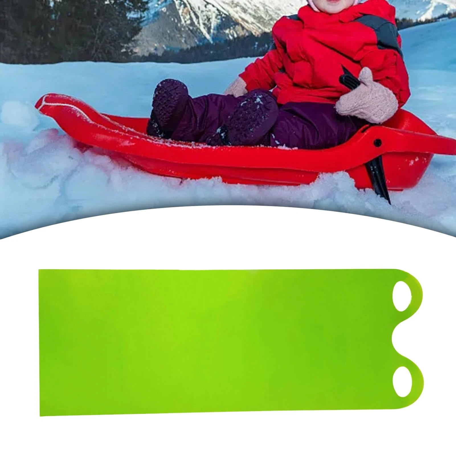 Flexible Snow Sled Flying Rugs Lightweight Carpet Plastic Snowboard Sled for Kids Baby Sand Board Sleigh