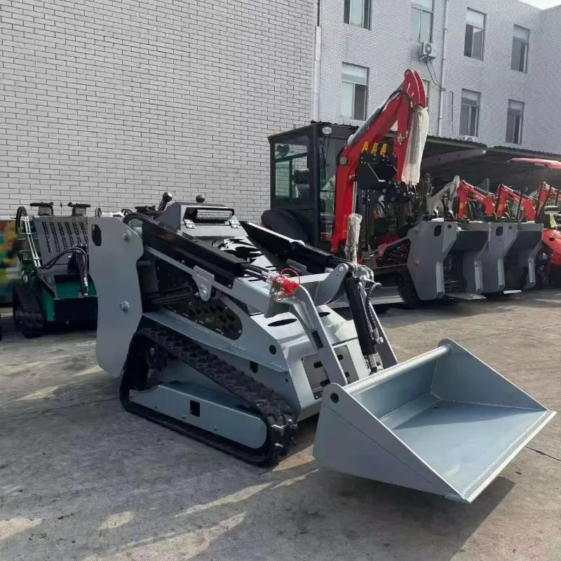 Compact Skid Steer Loader Hydraulic Mini Construction Equipment Front End Loader Material Handling Machinery Multi Purpose