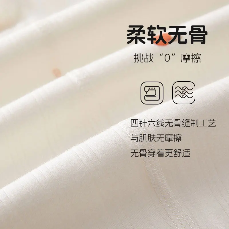 Somenie Baby Clothes Pure Cotton Class A Newborn Baby Boneless Fart Coat Triangle Ha Clothes Spring and Autumn Newborn Onesie
