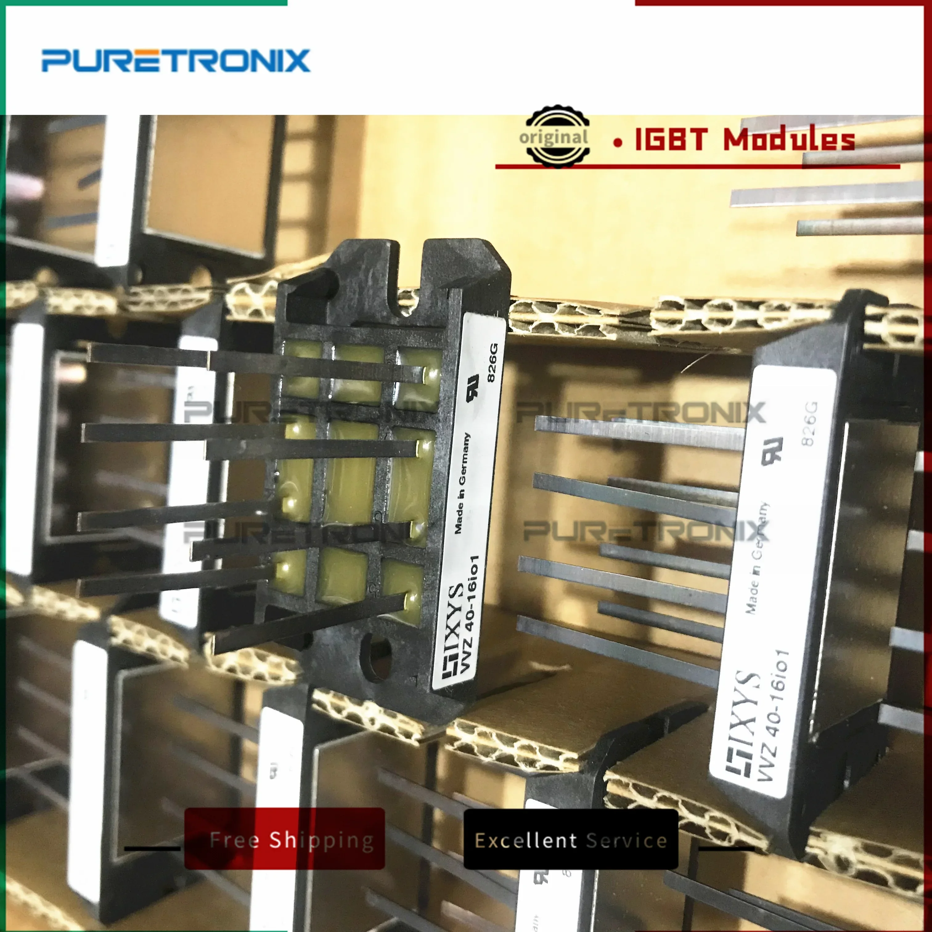 VVZ40-16IO1 VVZ40-14IO1 VVZ40-12IO1 جديد الأصلي ثلاث مراحل نصف تسيطر وحدة جسر المعدل