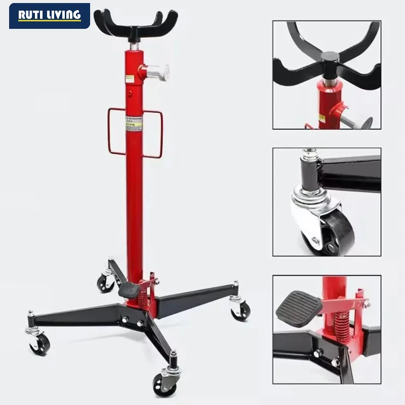 0.5 Ton Transmission Jack Gearbox Lift High Position Support Stand for Auto Repair