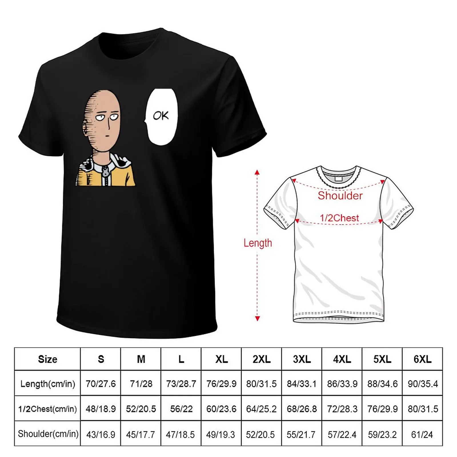 merch,punch-ok T-Shirt man graphic t shirt T-Shirt