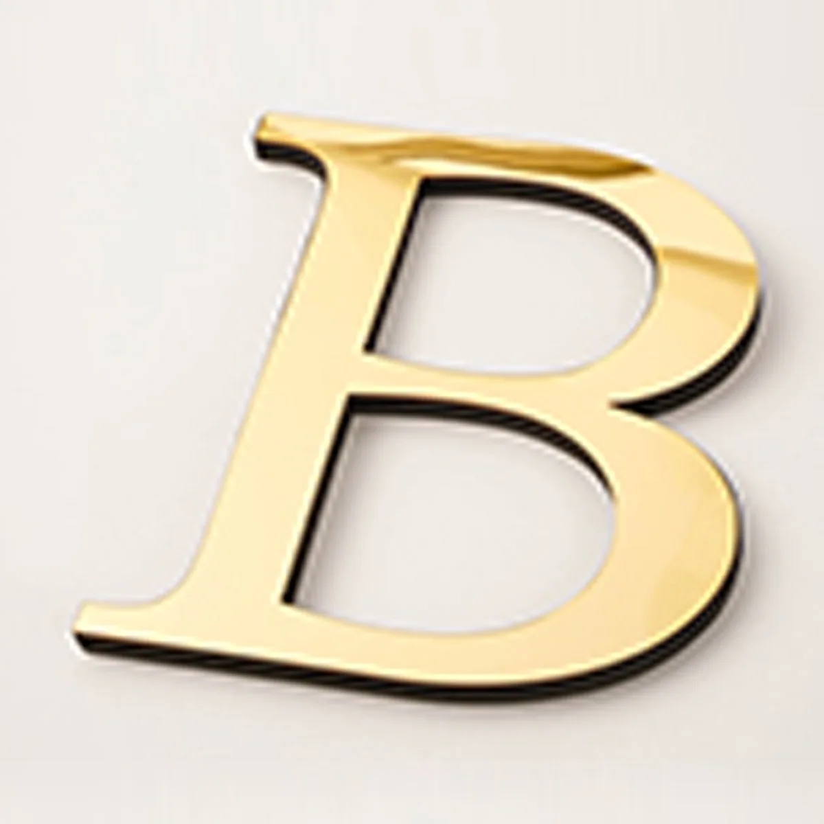 20 cm goud acryl spiegel Engelse letters muurstickers verjaardag decoratie festival feest bruiloft decor zelfklevende kunst muurschildering