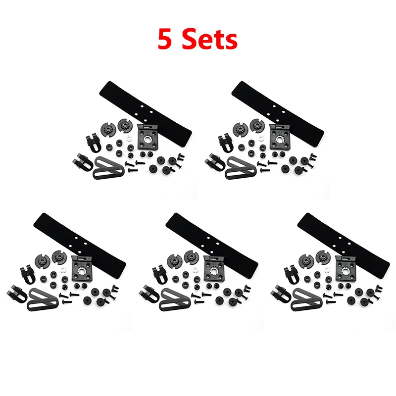 5 Sets/lot Rapid Attachment Modular Linking System UltiLink for ULTICLIP Knife Scabbard KYDEX Ulticlip Accessory Belt MOLLE Gear