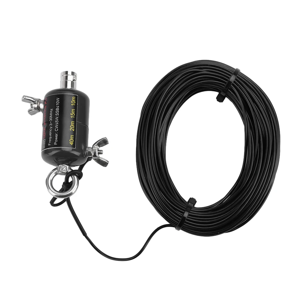 QRP Antenna K5 3-30MHz Frequency Band Shortwave Antenna 40/20/15/10m Frequency Bands Low SWR For CW Mode 5W SSB Mode 10W