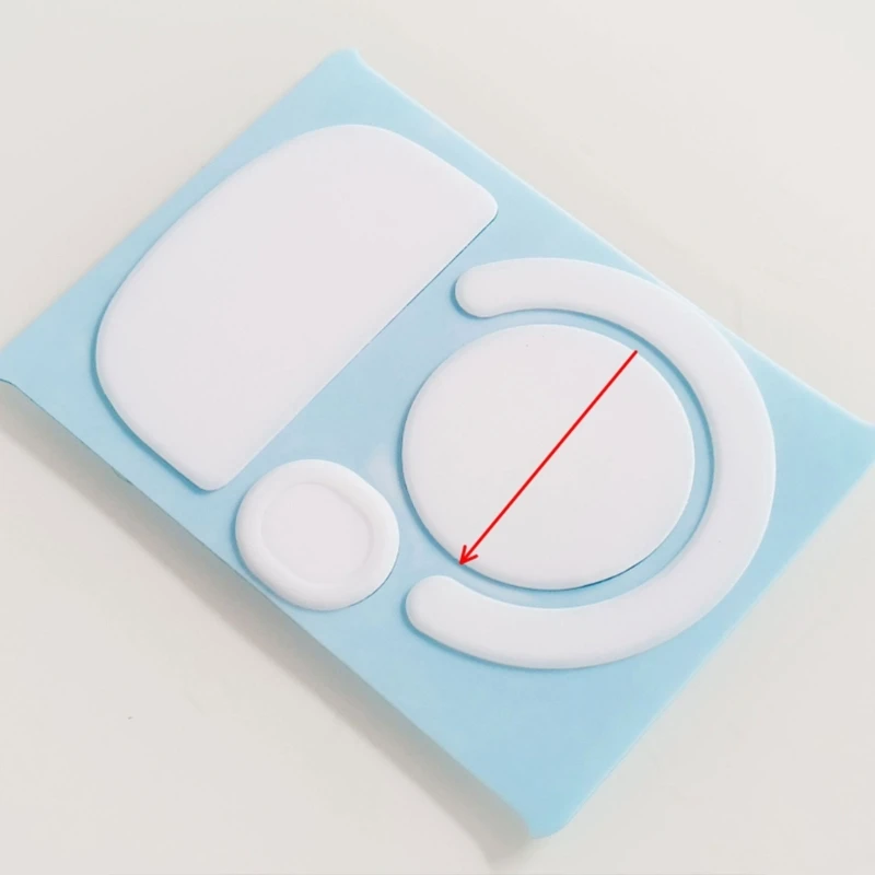 1Set Ice Edition Round Curved Bordes Patinetes pies mouse para GPROX Superlight