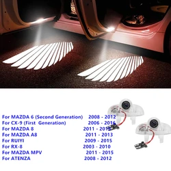 Car Led Door Welcome Lamp Projector Ghost Shadow Light For Mazda 6 CX-9 CX9 CX 9 A8 RUIYI RX-8 RX8 RX 8 MPV ATENZA Accessories