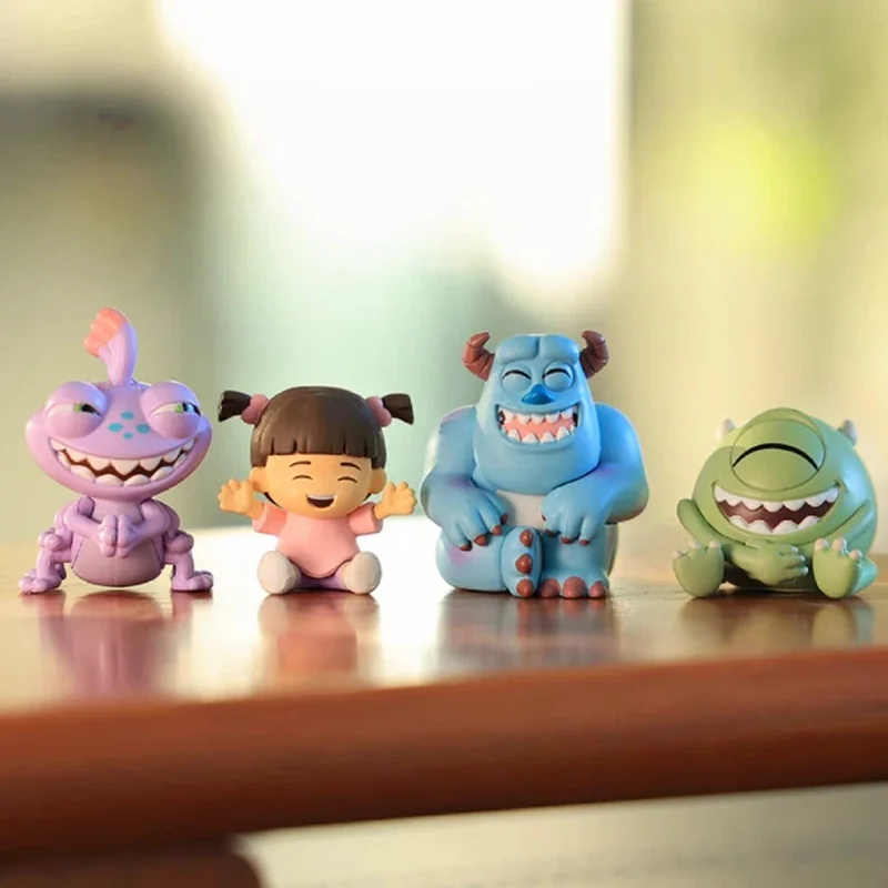 Figurka filmowa Potwór Power Company Twisted Egg Blind Box Potwór z włosami i dużymi oczami Abu Figurka Akcji Ozdoba na Biurko Prezent na Festiwal
