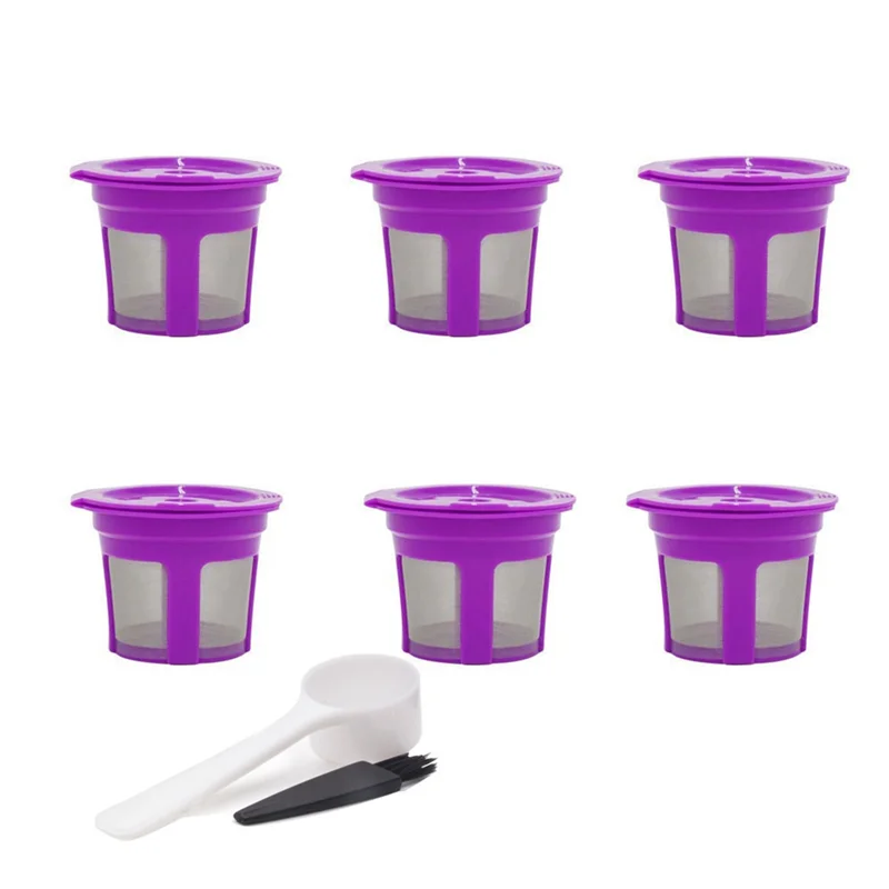 KEOL-アメリカンコーヒーマシン K カップ Kcup キューリグコーヒーカプセルカップ再利用可能なコーヒーフィルター茶フィルターシェル