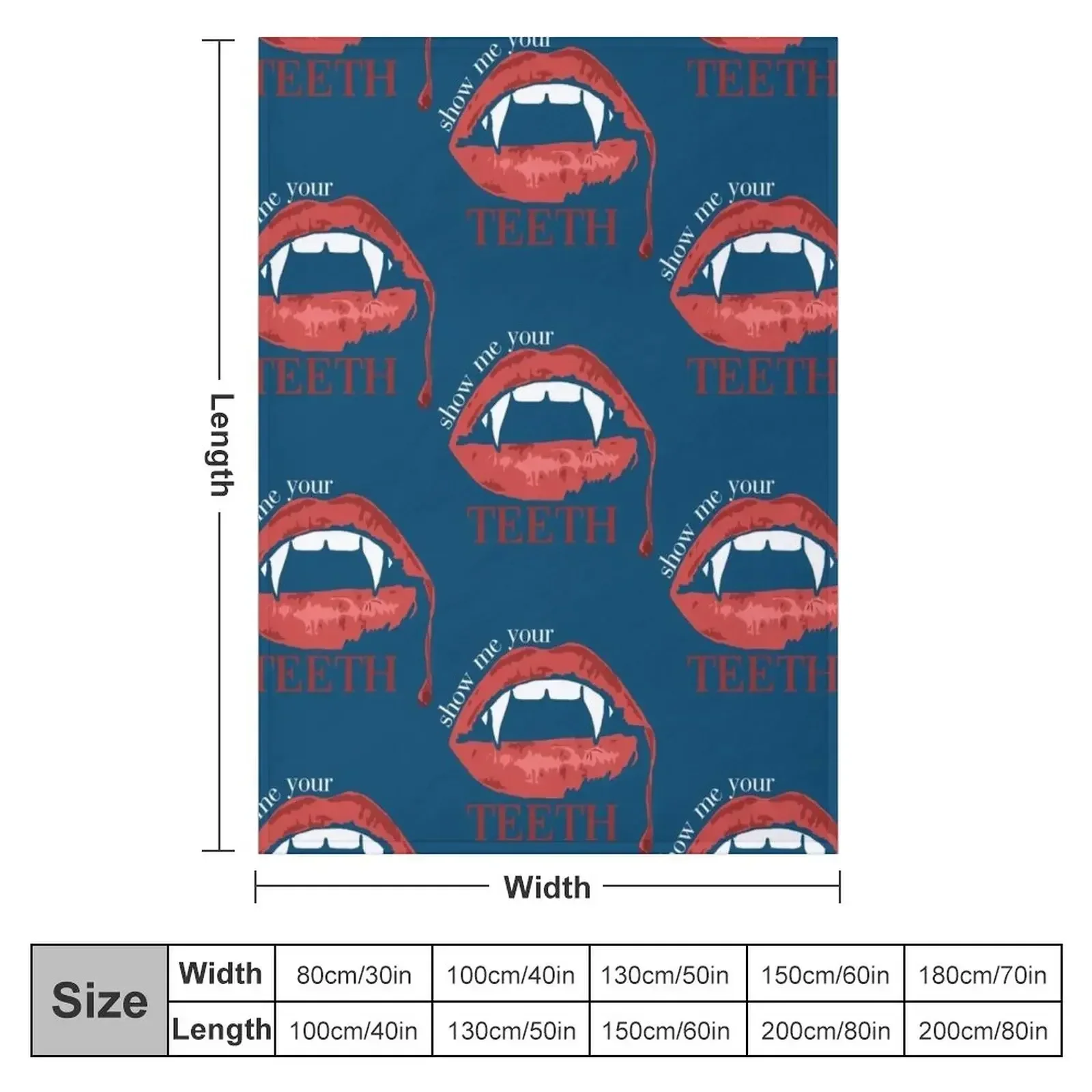 show me your teeth Throw Blanket Softest Plaid Blankets For Sofas Designers Blankets