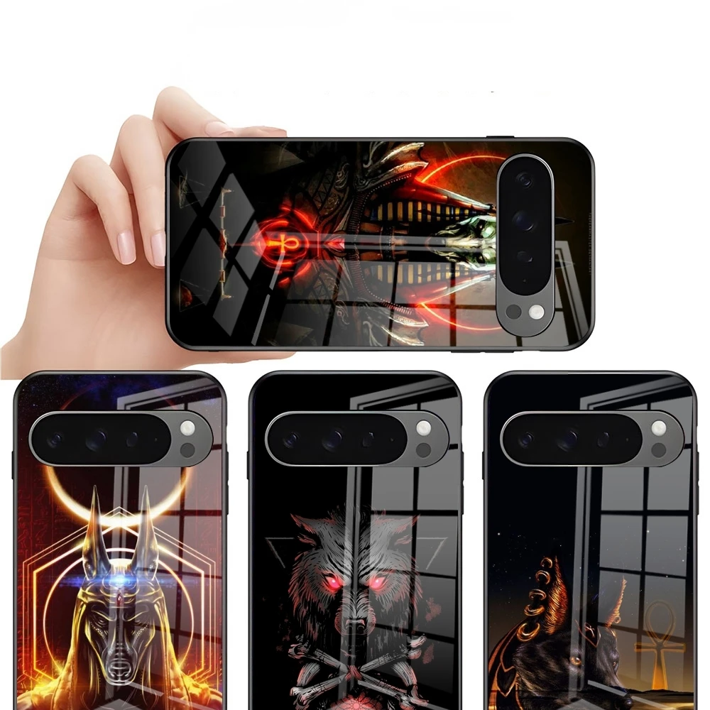 

Египетский чехол для телефона Nefertiti Anubis Ankh для Google Glass PIXEL7A 7PRO 8A5G 8 PROO PIXEL 9 PRO 5G, чехол