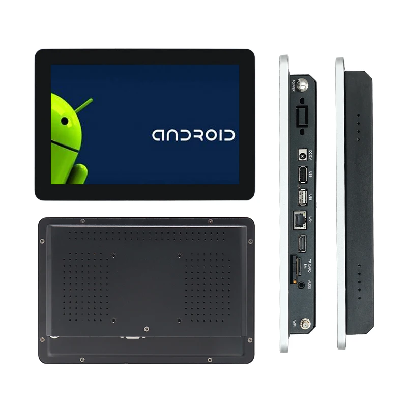 Small Size 5 7 8 10 11 13 15 18 Inch VGA USB Touch Display Android 11 12 Touch Screen PC With VESA Holes