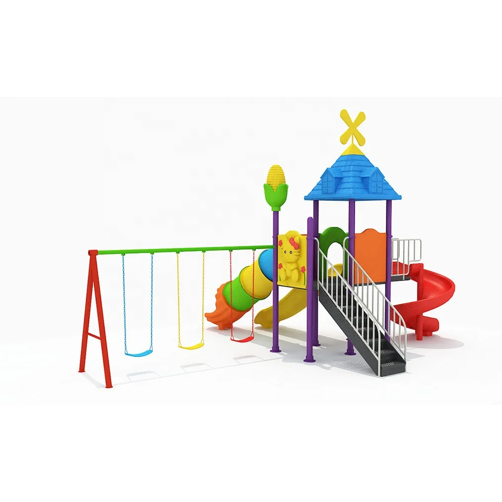 Exhilarating Adventures Medium-Sized 76 Pipes Kids Slides Outdoor Playground Equipment for Energetic Play