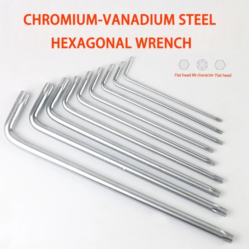 Professional L Type Screwdriver 9 Size Ergonomic Hand Tool For Machinery And Electronics