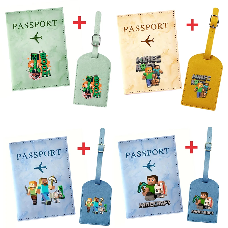 Men'S Accessories Essentials - Minec Rafted Travel Essentials: RFID-Blocking Passport